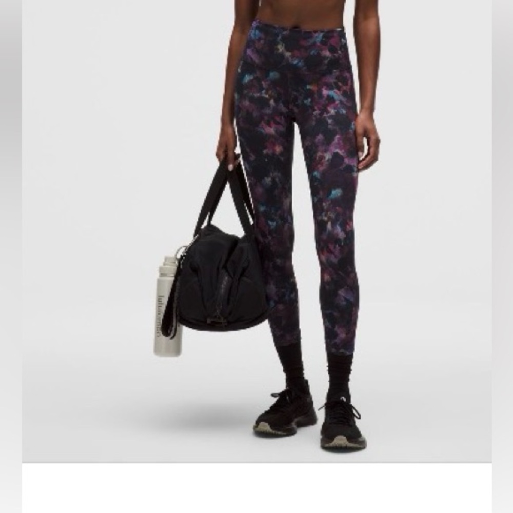 Lululemon Wunder Train high rise 23” opulent floral
